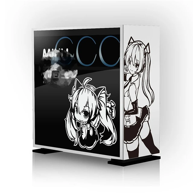 Customizatable Pc Case Sticker Diy Anime Desktop Computer Cabinet  Decorative Decal Pc Mod Gamer - Pc Components Cooling & Tools - AliExpress