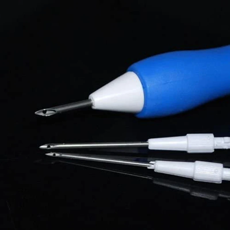 ABJY-3 Size Punch Needle Set Embroidery Stitching Craft Tool For Diy Sewing