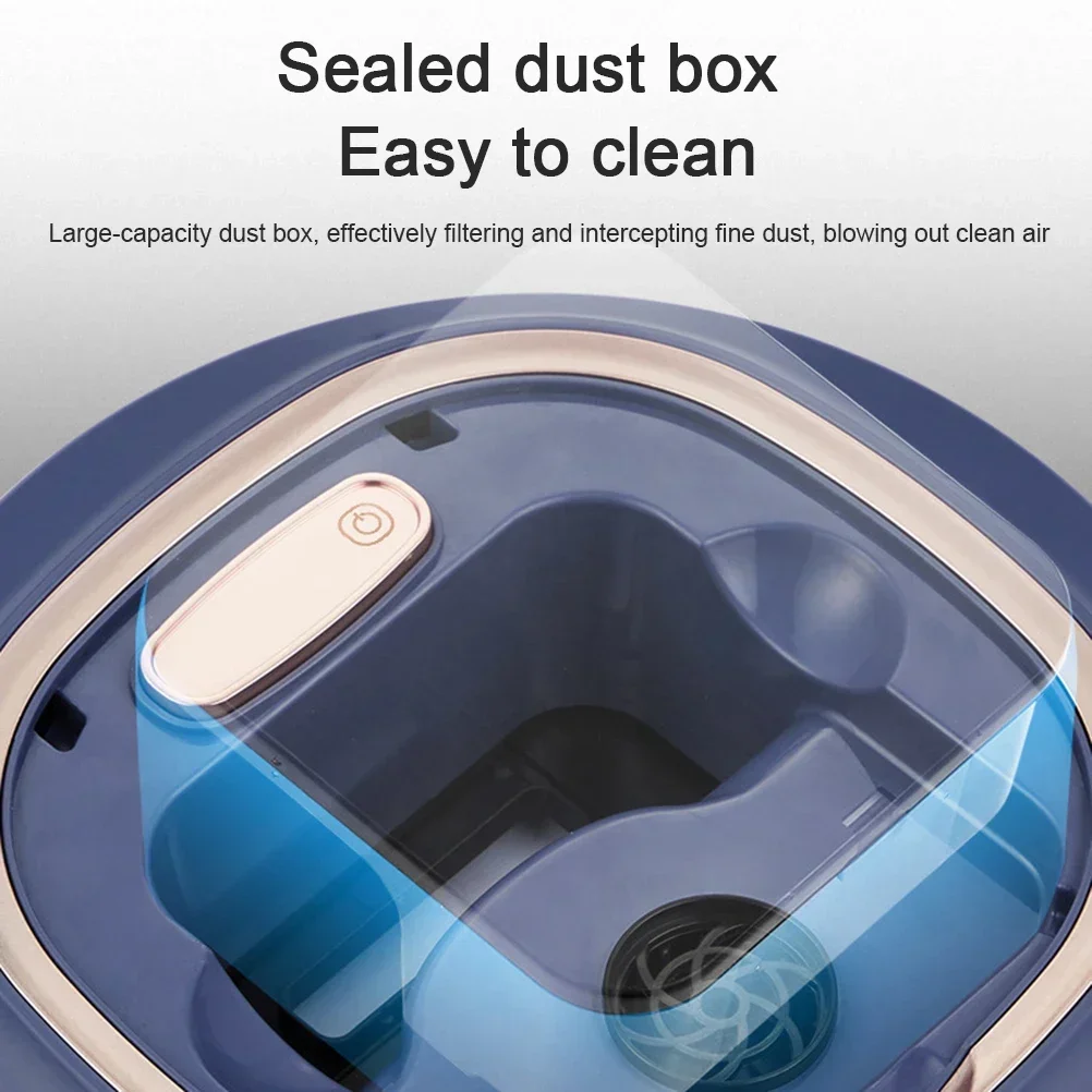 Description Picture 4 of item2023 NEW Super Quiet Wireless Vacuum Cleaner Robot 3 In 1 Sweeping Mopping Household Cleaning Robot Floor Carpet Sweeper Home