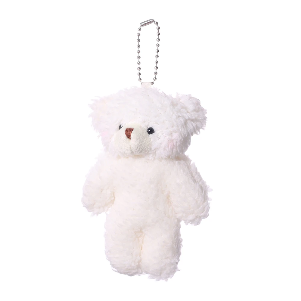 2 1/4 Teddy Bear Backpack Clip Keychain-Filled Plastic Easter Eggs – 12  Pc.