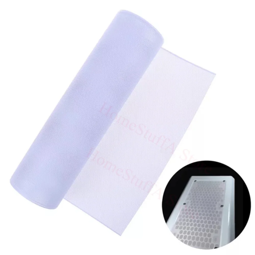 1M PVC Dustproof Cover for PC Speaker Fan Cooler Fan Case Dust-Filter Network Net Case Guard