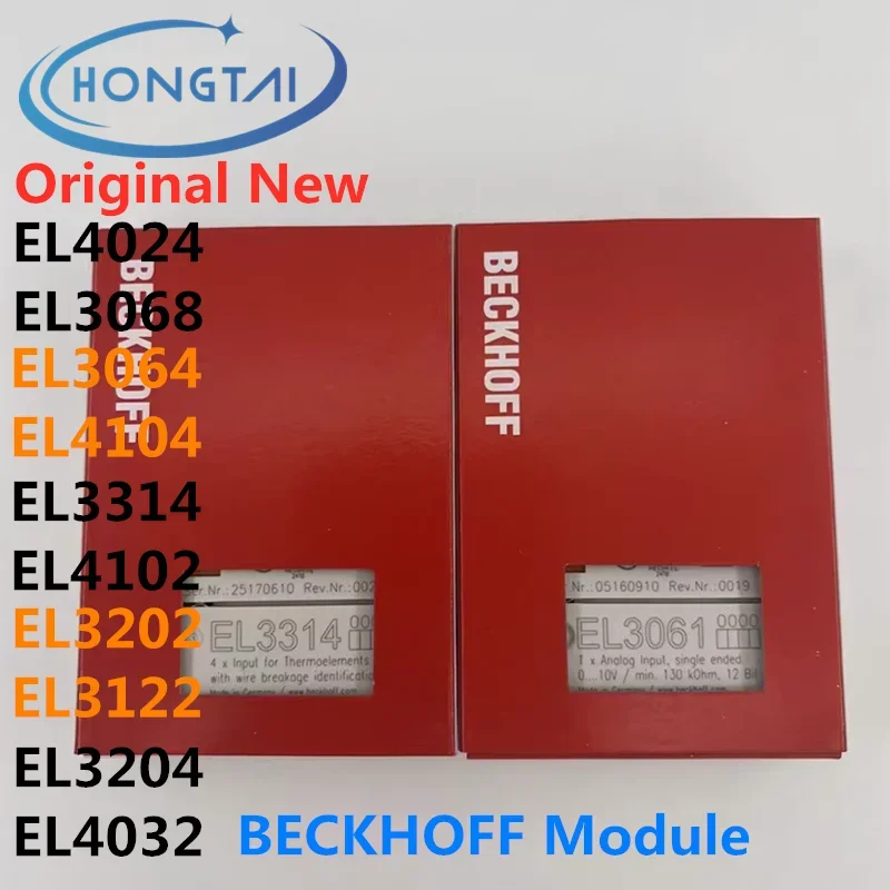 Free Shipping BECKHOFF Module EL4024 EL3068 EL3064 EL4104 EL3314 EL4102 ...