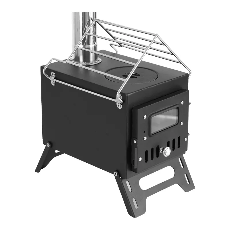 Camping Tent Heating Firewood Stove Small Charcoal Burner Solid Charcoal Stove