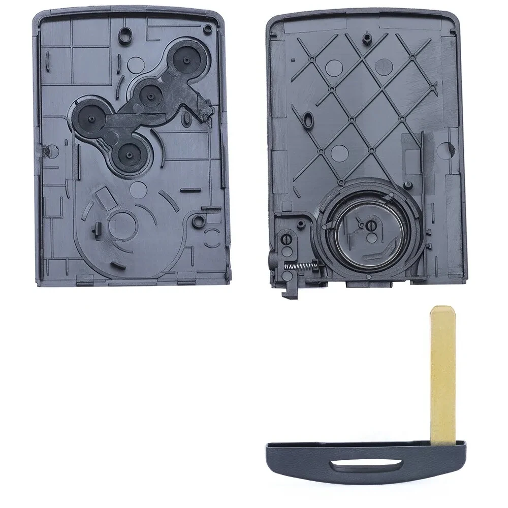 Key case car key shell car remote key car key key shell KEYECU Replacement Smart Card Remote Key Shell Case 4B For Renault Zoe Megane III Fluence Laguna III Scenic 2009-2015 285975779R