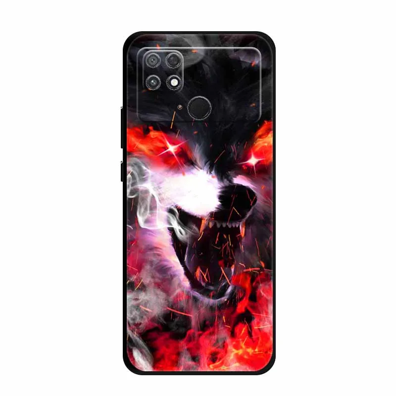Stylish Soft TPU Silicone Back Cover for Xiaomi Poco C40 - Fashionable Protection Bumper Case