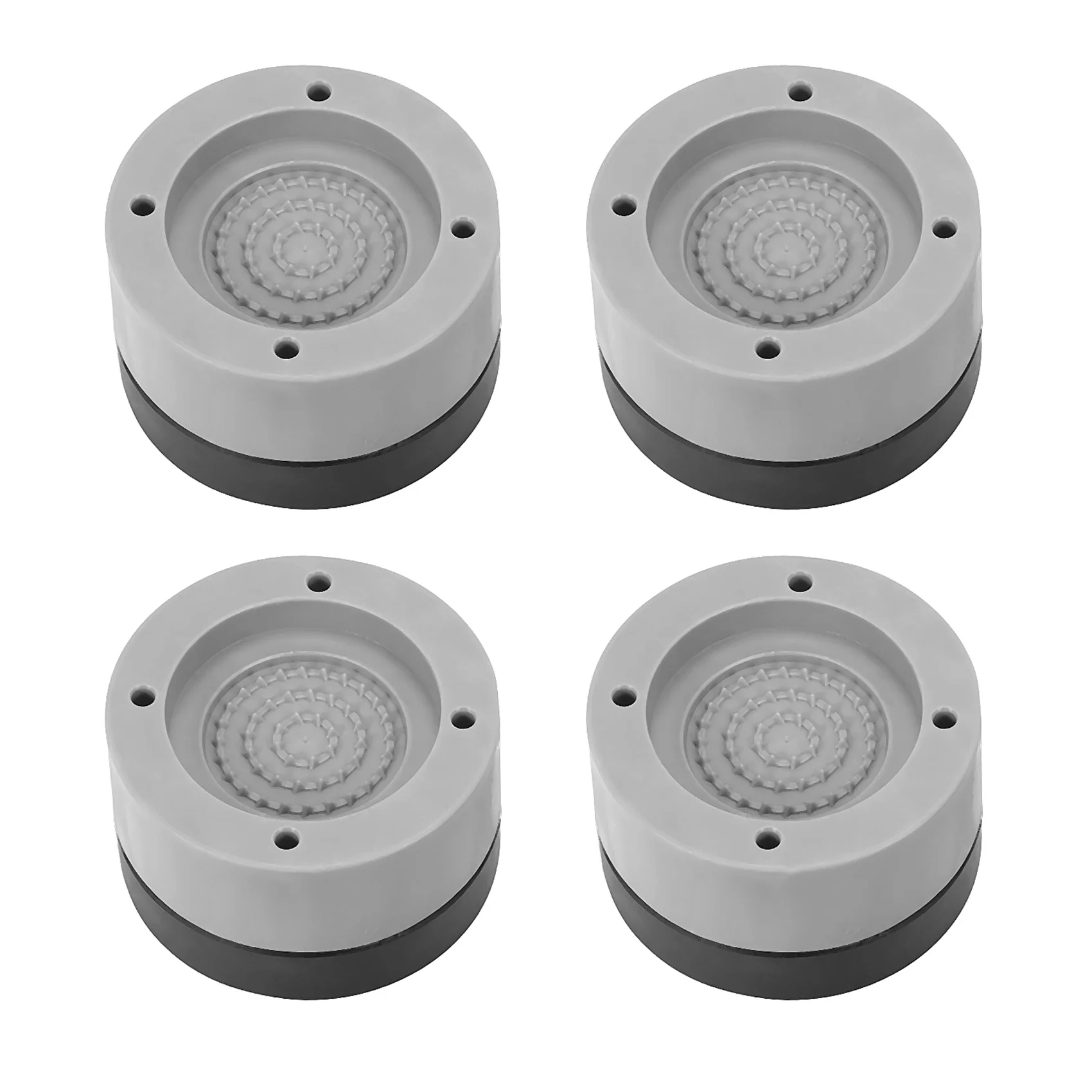 4 Pz/Set Cuscinetti Antivibranti Riduzione Del Rumore In Gomma Supporto Per Piede Anti-Camminata Per Rondella E Asciugatrice Altezza Regolabile Wa