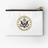Diplomatic Security  Zipper Pouches Women Pure Money Socks Packaging Cosmetic Pocket Coin Panties Men Small Key Storage Wallet 1