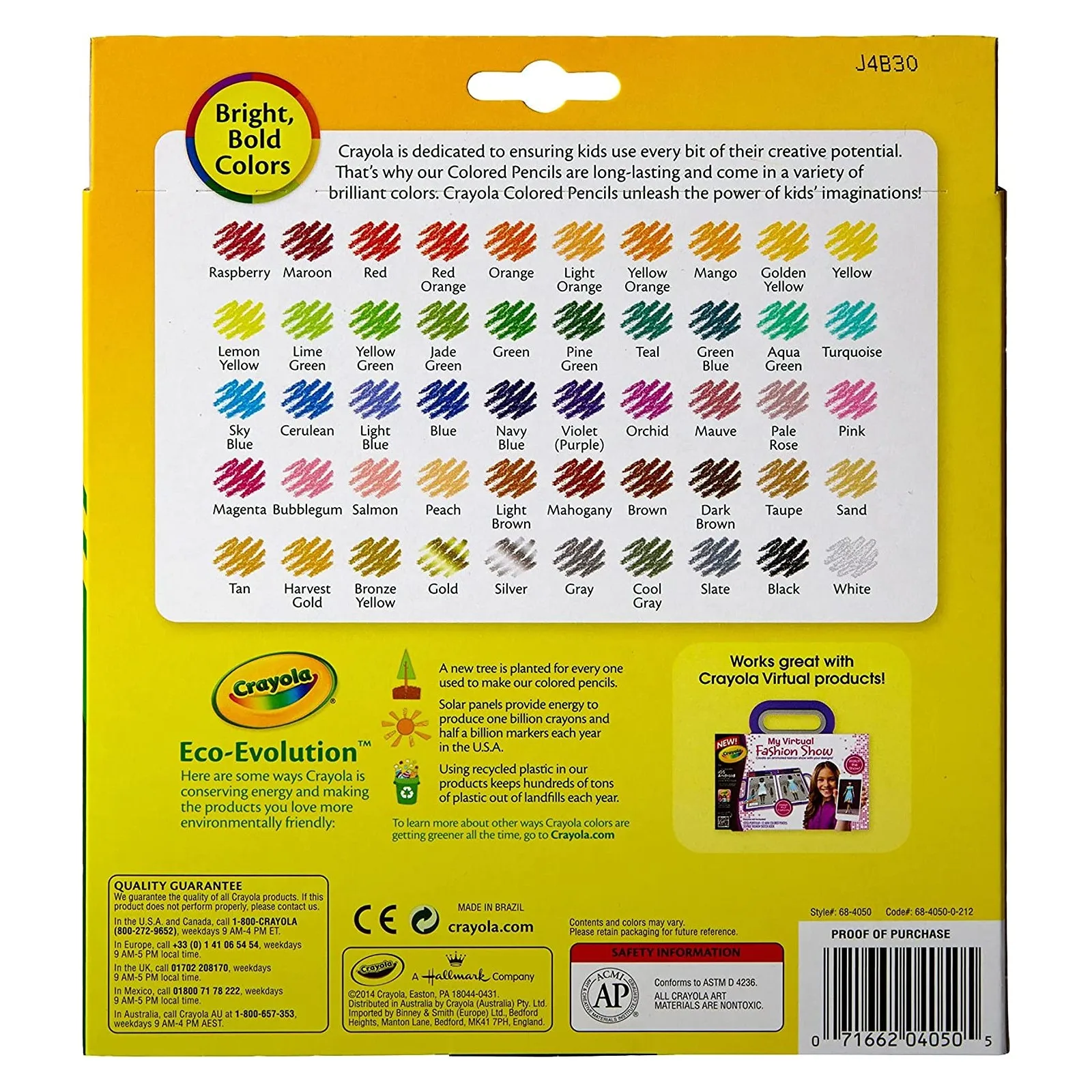 Crayola Colored Pencils, Assorted Colors - 36 count