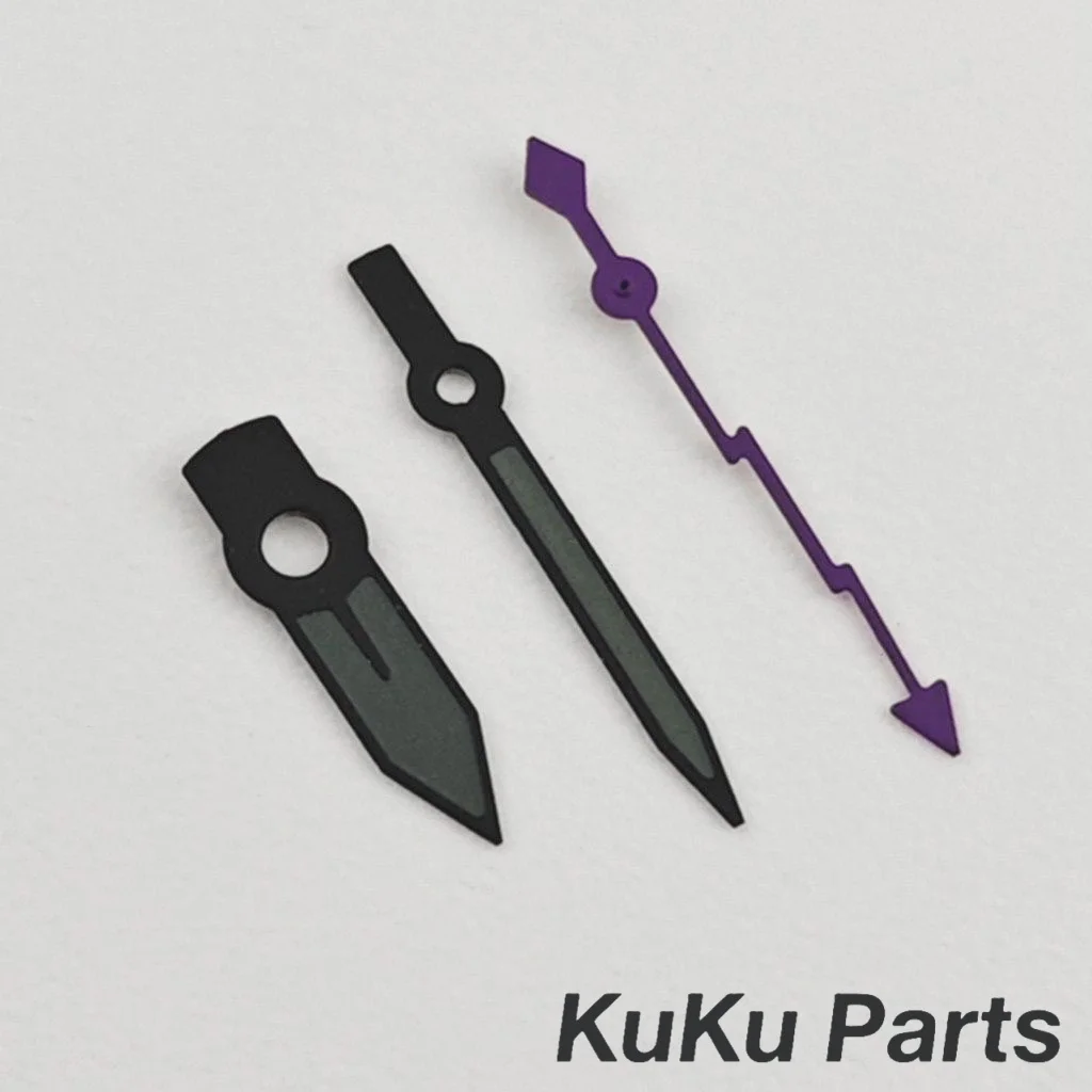Green Super Luminous Lightning Second Hand for Watches - Precision Needle Pointer Parts