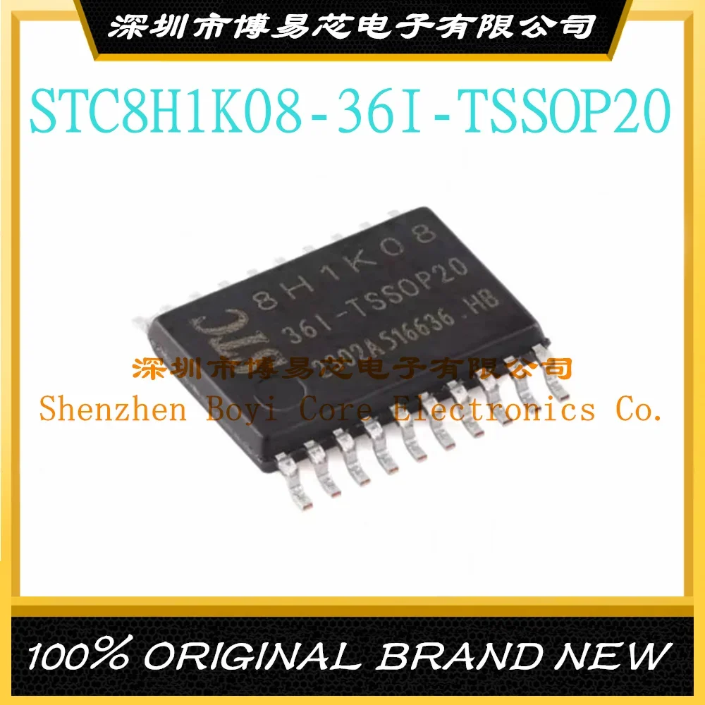 original stc15w4k32s4 30i lqfp44 enhanced 1t 8051 microcontroller microcontroller mcu 1pcs STC8H1K08-36I-TSSOP20 original enhanced 1T 8051 microcontroller MCU