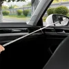 Car Rearview Mirror Wiper Stainless Steel Telescopic Retractable Layered Brush Head Auto Mirror Wash Clear for Auto Accessories 4