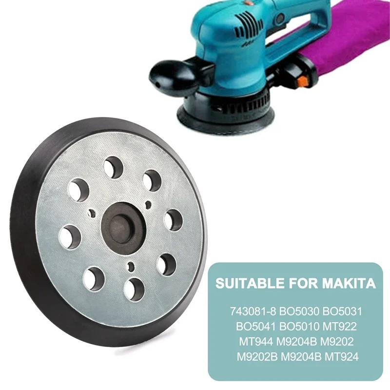 Electric Sander HOT-8 Hole Basis For Orbit Sander Replacement For Makita 743081-8 Bo5030 Bo5031 Bo5041 Bo5010 Mt922 Mt944 M9204B M9202 Mt924 M92