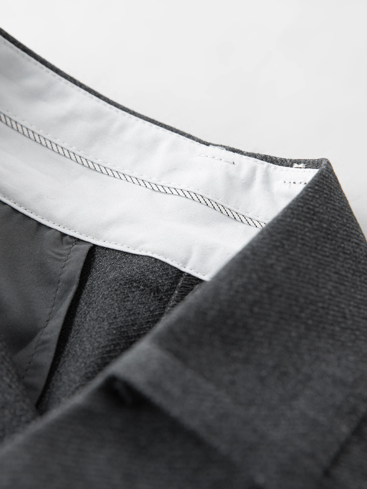 FSLE 2026 Spring Women's Wide Leg Trousers Wool Blend Acetate Pants High Waist Office Chic Pant Versatile Minimalist Soft Pants