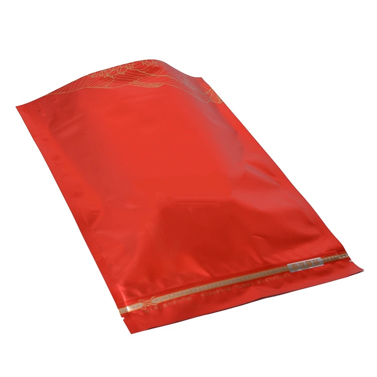 Tea Zipper Bags 250g/500g Chinese Big Red Robe Tea Set Zipper Bags Wuyi Big Hong Pao Recyclable Sealing Packing Bag