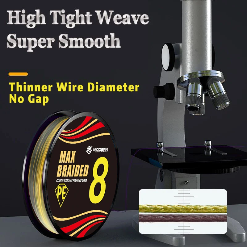 2024 NEUE UPGRADE X8 Geflochtene PE Angelschnur 500 M 1000 M 3000 M Multifilament Karpfen Angeln Geflochtene Draht super Starke Angelschnur – Detail 2
