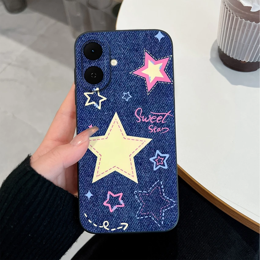 Pretty Flowers Pattern Full Coverage Soft Silicone Phone Case Cover