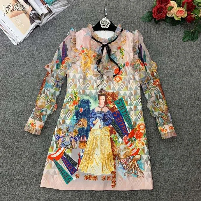 

High xc59 quality New Fashion Women 2022 spring Dress Luxury European Design party style dress