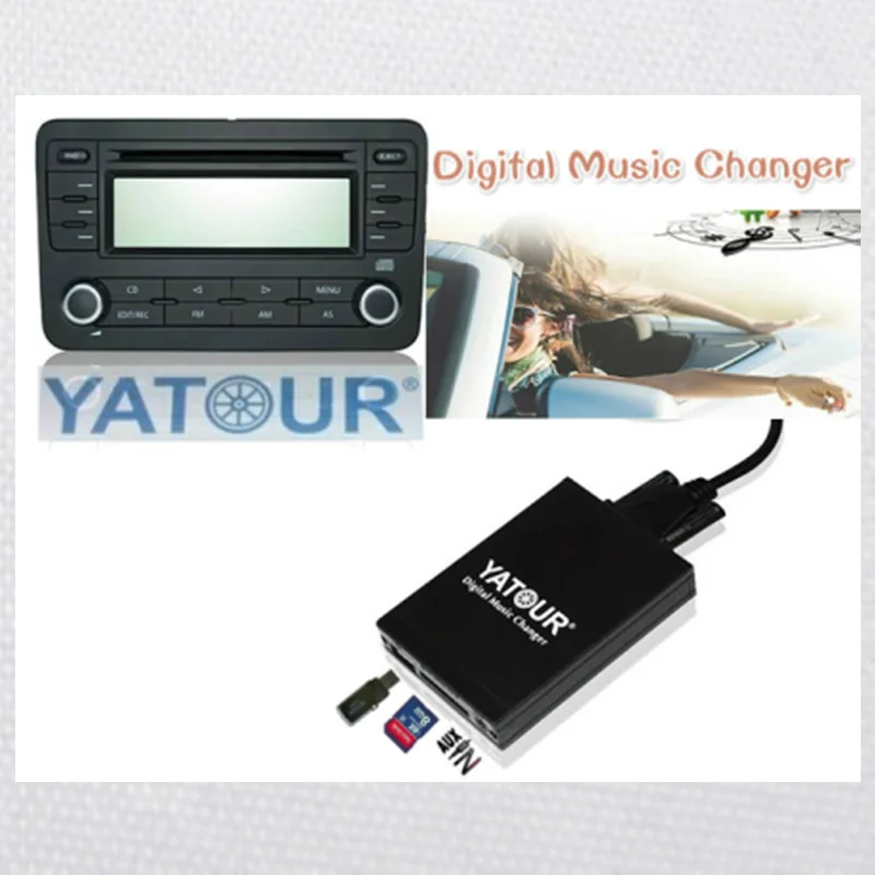 USB  Yatour  MP3 ÷̾, Opel Astra H Astra J Corsa Zafira Vectra , AUX IN Yt-m06 SD ī ׷
