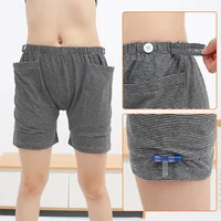 Large Capacity Elderly Stomy Underwear Intestinal Kidney Mouth Surgery Nursing Portable Wearable Urine Bag Pants Double Pocket 1