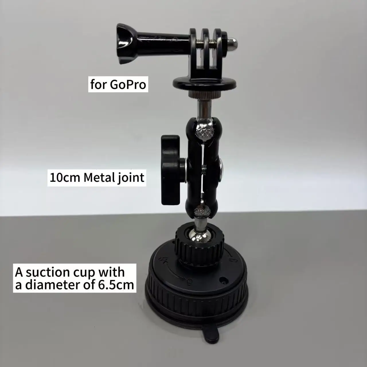 Support Ventouse Universel pour Action Cam - Fixation Adhésive Voiture