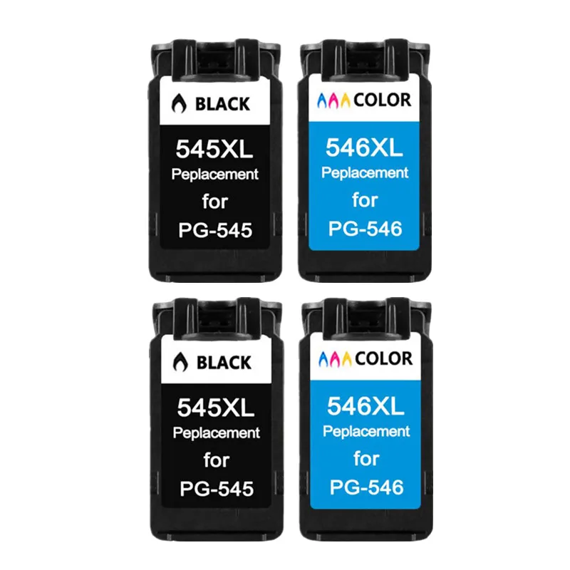 PG-545XL CL-546XL Cartouches d'encre Remplacement pour Cartouche Canon 545- 546 XL pour Cartouche Canon TS3350 pour Canon Pixma TS3150 TS3450 TR4550  TR4551 MG2550S MG3050 MX495 (1 Noir, 1 Tri-Couleur) : :  Informatique