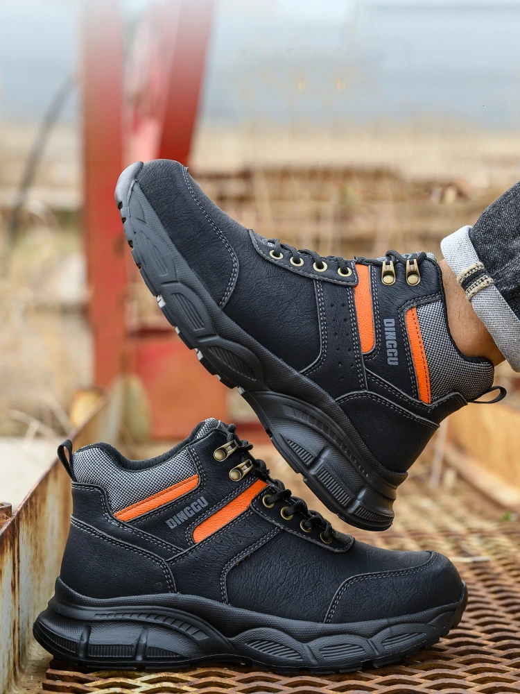 Base Protection Zapatos De Vestir Hombre De Seguridad Botas De