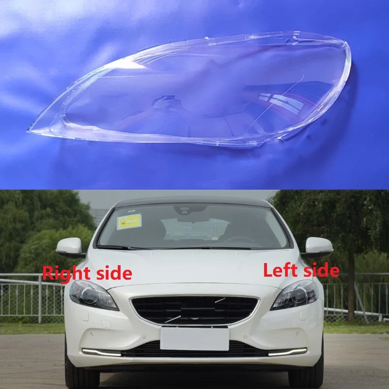 

For Volvo V40 2013 2014 2015 2016 Front Headlamp Lens Cover Headlight Glass Lamp Shell Transparent Lampshade Housing Light Shade