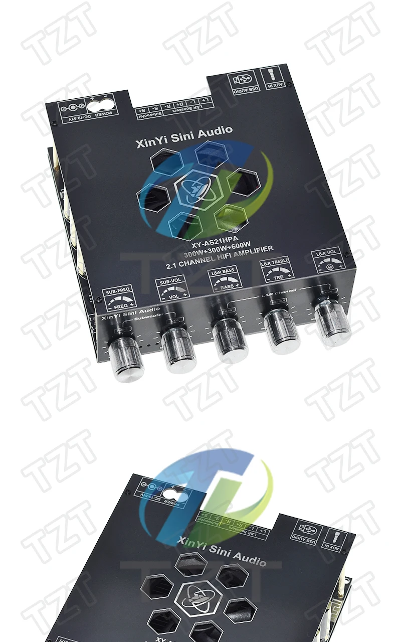 XY-AS21HPA Bluetooth High-Power Digital Verstärker Bord 2,1 Kanal Subwoofer 300 W * 2 + 600 W Dual TPA3255 Amplificador – Detail 7