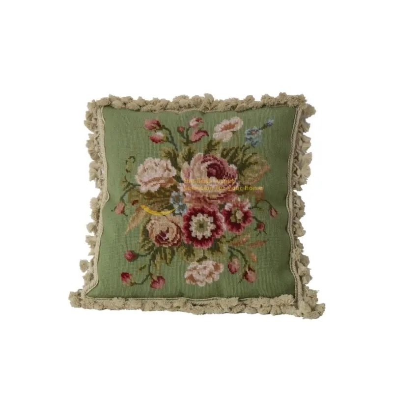 

National weave a tapestry with pillow pillow high-density baroque soft outfit needlepoint pure ethnic embroidery