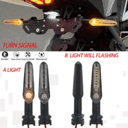 MT10 MT03 FZ25 Motorcycle Flashing Directional Flasher LED Turn Signal Light For YAMAHA MT07 Tenere 700 XJ6 FZ6 MT09 Tracer 900