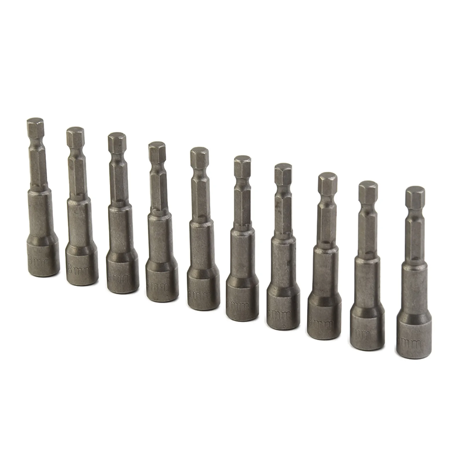 

Набор Магнитных гаечных ключей 8 мм, биты с шестигранным углублением для пневматических отверток, не выпадают, 10 шт.