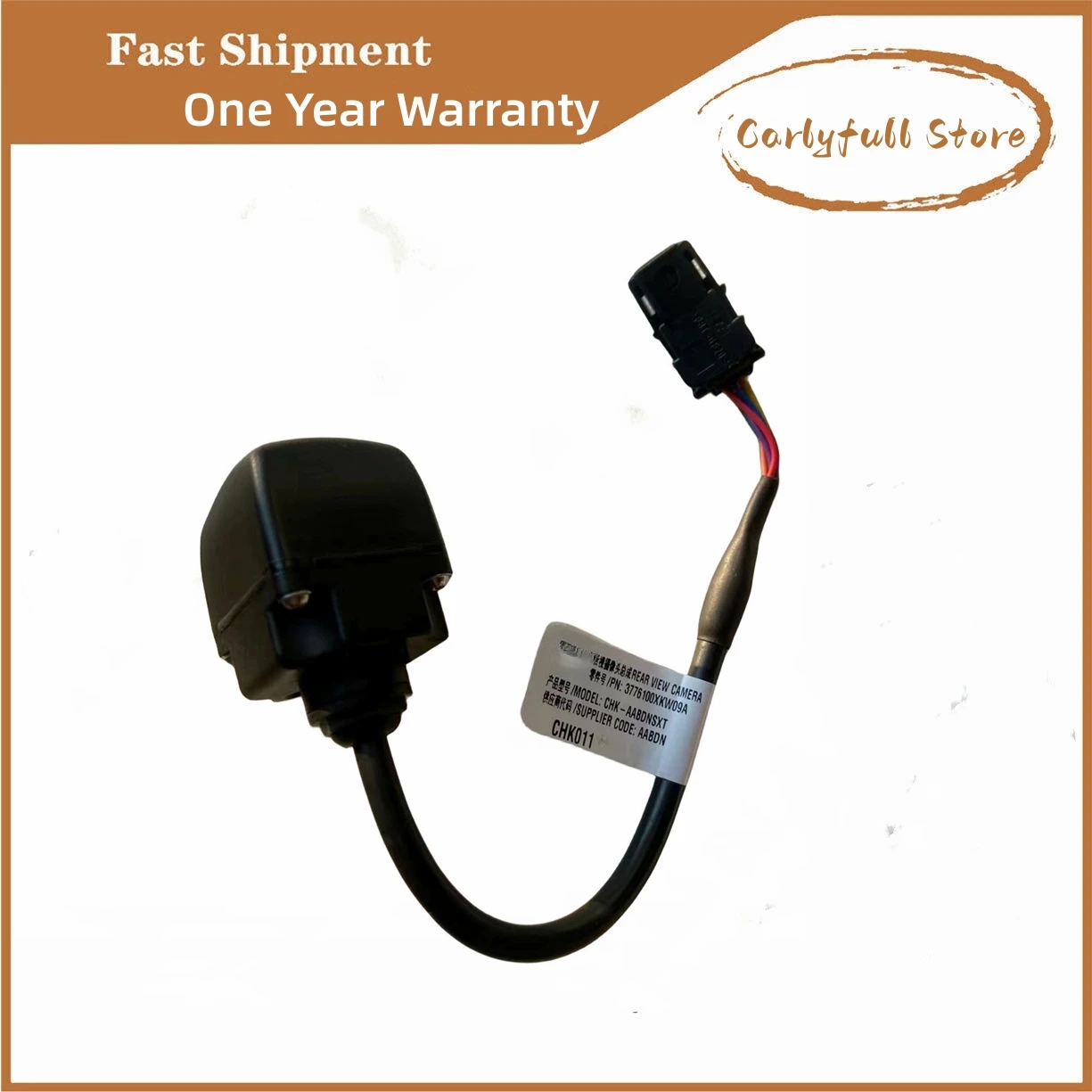 REAR VIEW BACK UP CAMERA For Great Wall 3776100XKW09A
