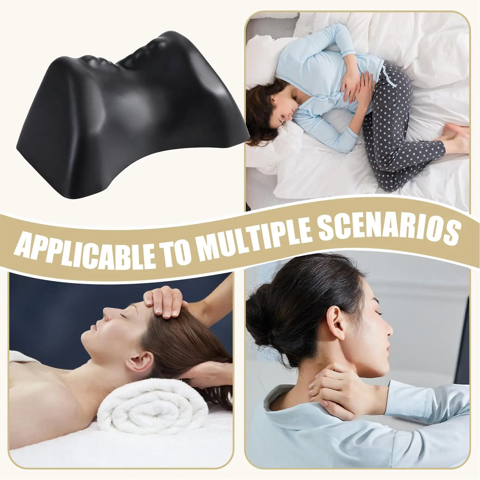 Portable Ergonomic Neck Relaxation Pillow