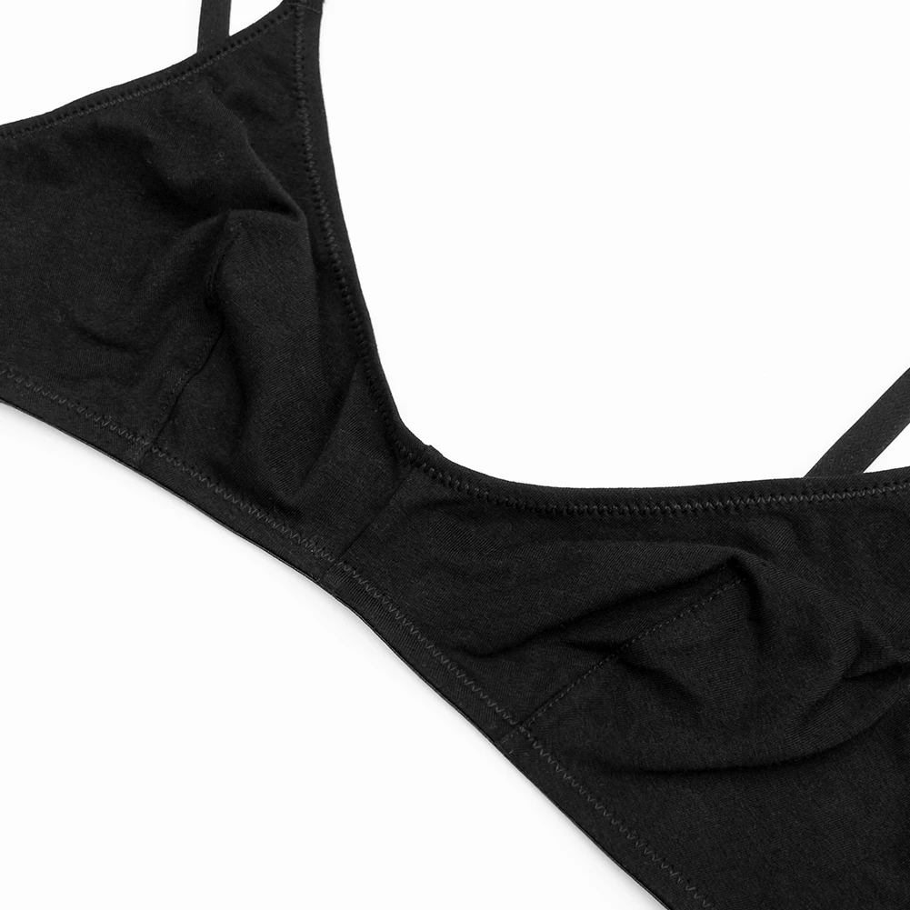 Ultra Thin Wire-Free Bra - Breathable Comfortable Underwear 2PCS Grey Beige Black