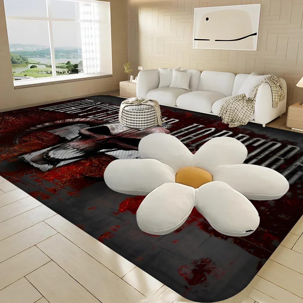 M-Masters Of H-Hardcores Room Mats Cheaper Anti-slip Modern Living Room Balcony Printed Welcome Rug 2