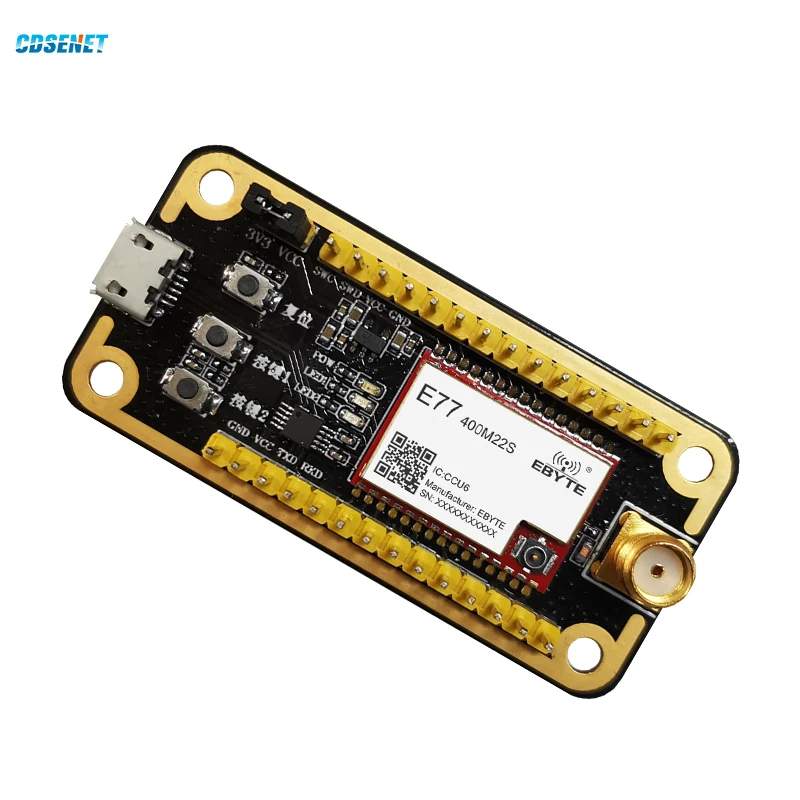 433MHz 470MHz Test Board Kit for E77-400M22S STM32WLE5CCU6 Lora Wireless Module CDSENET E77-400MBL-01 SoC 22dbm 5.6KM