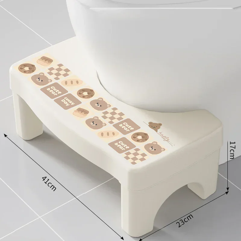 Cute Minder Bathroom Chair Shower Children Makeup Toilet Foot Stool Designer Space Saving Low Silla Plegable Trendy Furniture folding chair toilet seat stool foldable seat cushion