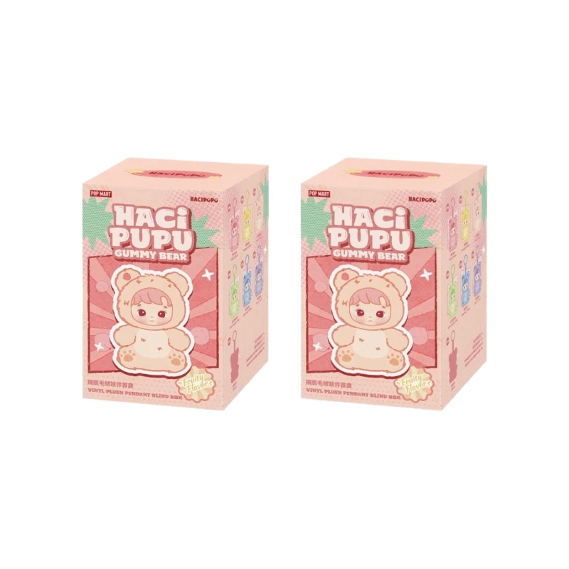 Authentic POP MART Hacipupu Gummy Bear Series Vinyl Blind Box Cute