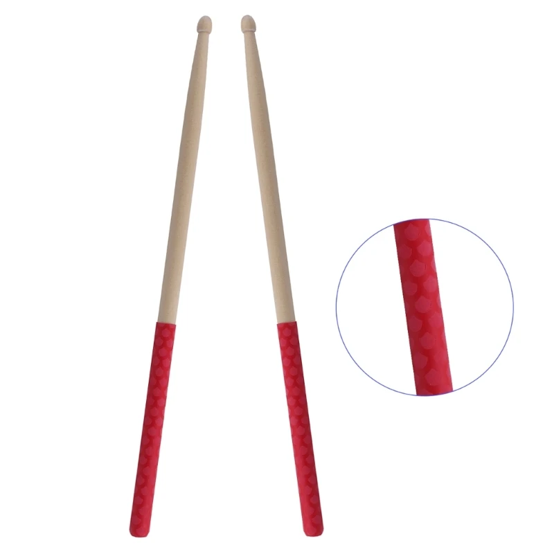 1 Pair Drum Sticks with Non-Slip Handle, 5A Maple Tip Drumsticks for  Beginners - AliExpress