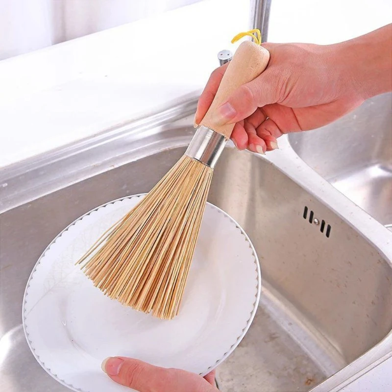 Pot Brush, Long Handle Multi-functional Kitchen Cleaning Brush, Pot Washing  Brush, Dishwashing Brush, Durable Kitchen Scrub Brush, Pans And Pots Brush,  Kitchen Sink Countertop Scrub Brush, Cleaning Supplies, Cleaning Tool,  Ready For