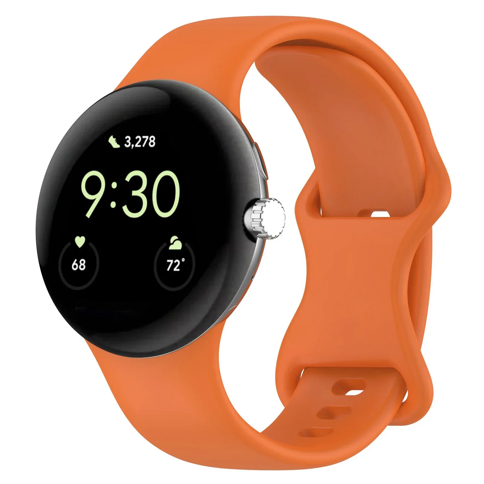 Premium Silicone Sports Strap for Google Pixel Watch – Elegant Wristband Accessory