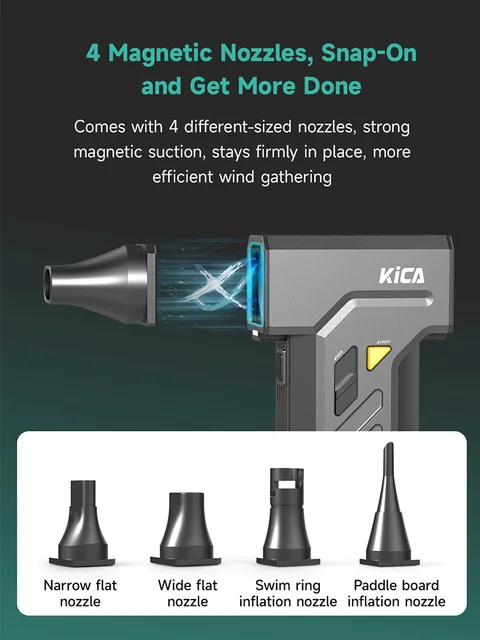 KICA Jetfan Ultra 45m/s Compressed Air