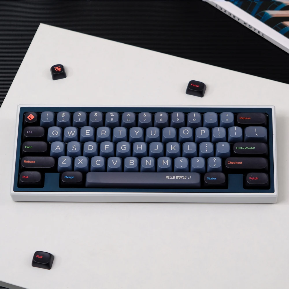Gmk Oblivion Keycap Grupo Teclas de Perfil Moa Sublimação Pbt Dye mx Switch Teclado Mecânico Gaming - Imagem 5
