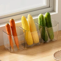 Réfrigérateur alimentaire frais boîte de rangement réfrigérateur porte latérale fruits légumes épices alimentaire étui conteneur cuisine organisateur boîtes de rangement 2