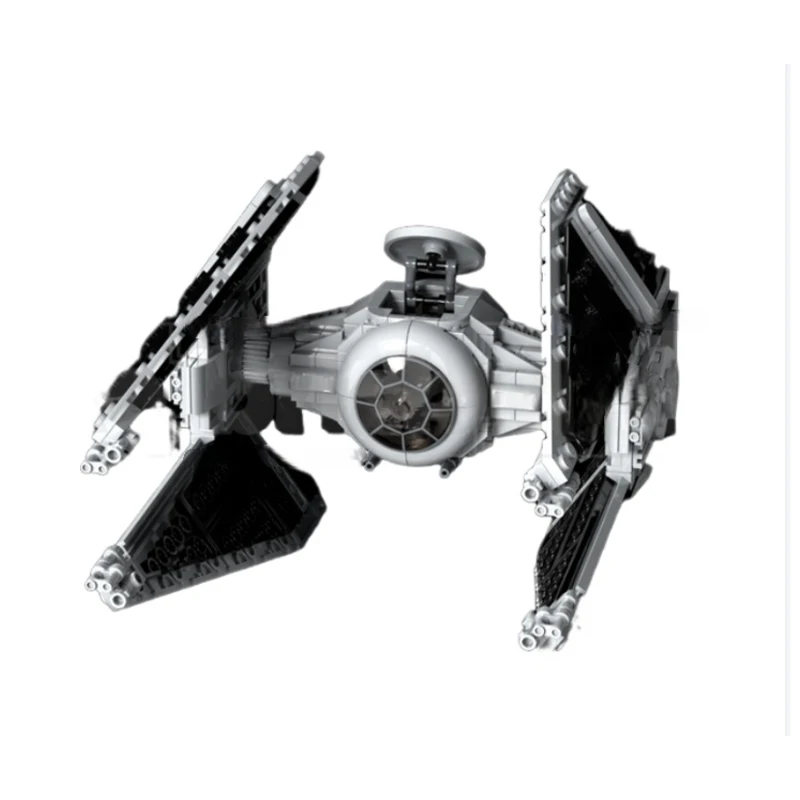 416PCS Star batter TIE Interceptor Fighter Model Opening Hatch