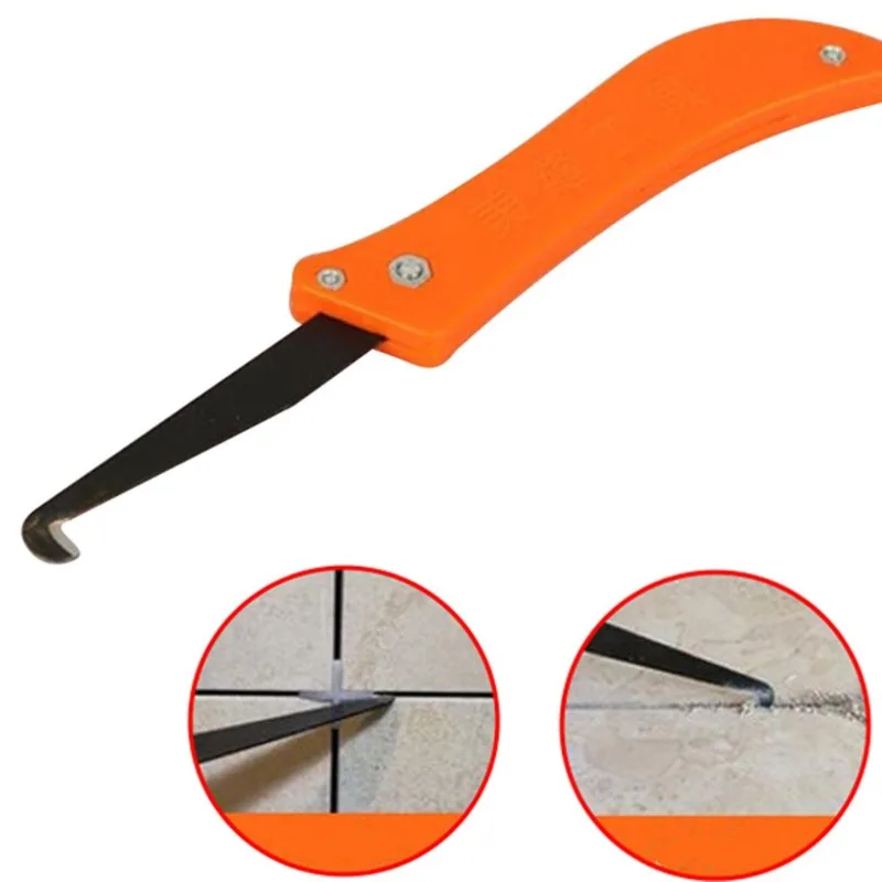 Hook Knife Tile Gap Repair Tool Removal of Old Grout Hand Tools for Floor Wall Seam Cement Cleaning Joint Notcher Collator tile gap repair tool hook knife removal of old grout hand tools for floor wall seam cement cleaning joint notcher collator