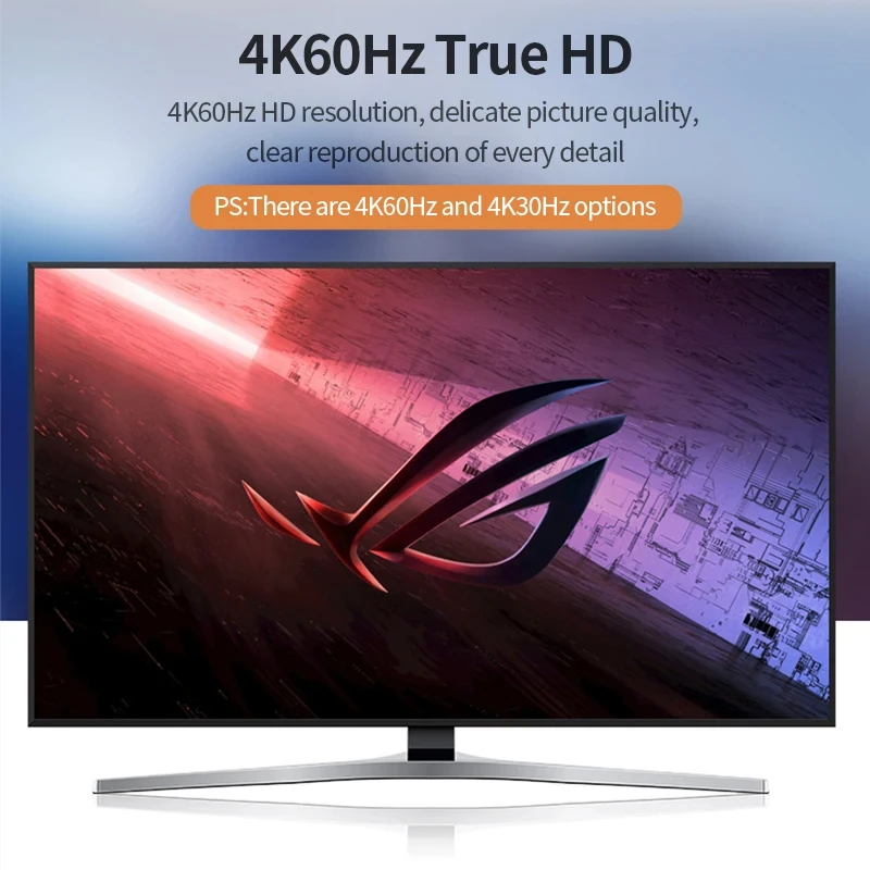 HDMI ȣȯ ÷ Ʈ  ̺, PC TV ڽ Xbox PS4 PS5 Ʈ Ϳ, 4K HDMI-compatible2.0 