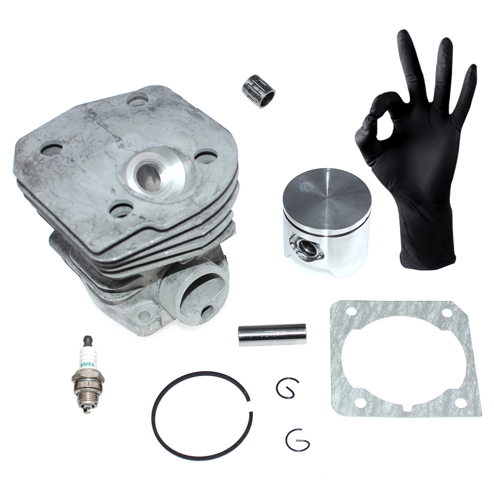 

Nakisil Cylinder Piston Kit for Husqvarna Chainsaw 340 340E 340EPA 345E 345EPA 350 350EPA 351 351EPA 503869971 503869903