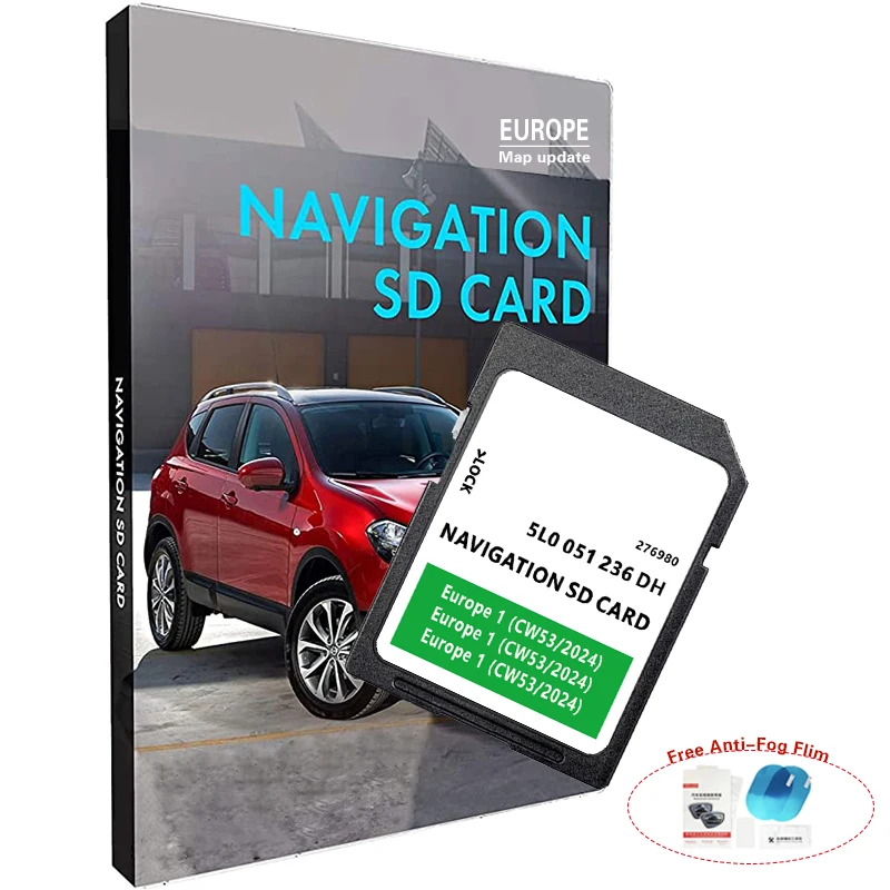 MIB2 GEN2 2024 Navigation SD Card For Skoda Map SAT NAV Card Europe Car