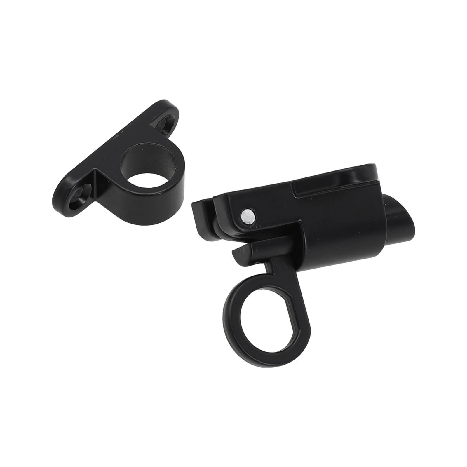 

Pull Latch Lock Spring Ring Safe Security W/ Screws Window 2 Color Aluminum Black Bounce Door New High quality